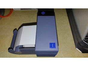 rollo 4x6 label printer paper tray labels shipping 3d print model - Mito3D