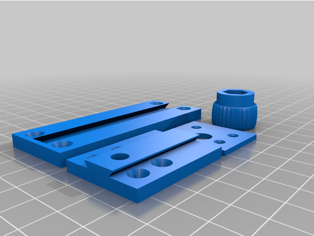 neje Meister 2 Laser hauen Einstellung montieren 20w 3D print model - Mito3D