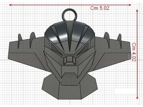 jeeg cabeza futuro 3d print model - Mito3D