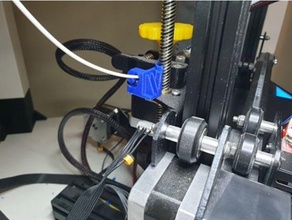ender 3 filament guider créalité pro 3d print model - Mito3D