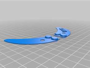 tiburón gordo dominador v3 botón cubierta carcasa funda 3d print model - Mito3D