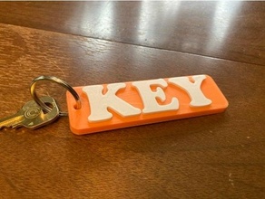 key fob keychain keyfob 3d print model - Mito3D