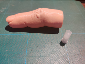 squeaky finger toy 3d print model - Mito3D