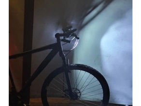 led-flashlight sp connect bracket 1 bicycles 3d print model - Mito3D