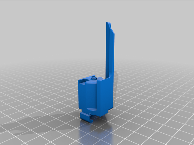 airsoft sig sauer m17 blowback unit single tang accesories attachment parts sigsauer 3D print model - Mito3D