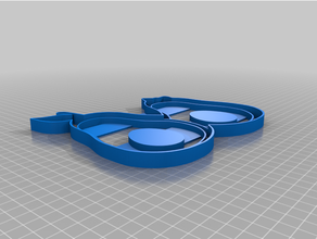 avocado cookie cutter 3d print model - Mito3D