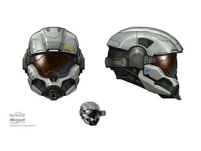 Halo atteindre Hazop casque épaule 3d print model - Mito3D