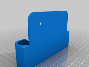 unifi usw flex mini 5 porta interruttore parete montare ubiquiti 3d print model - Mito3D