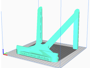 laptop stand v4 -w- 135 degree incline + updated freecad step file high heels laptop stand 3d print model - Mito3D