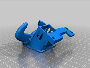 Moskito heiß bltouch 3dtouch blauer hotend montieren 3d print model - Mito3D