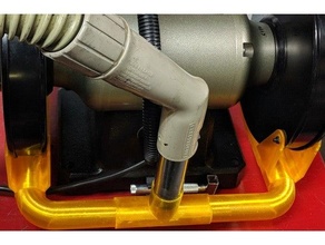 Bank Schleifer Vakuum Reiniger Staub Anhang Leitung Delta Magnum Adapter 3d print model - Mito3D