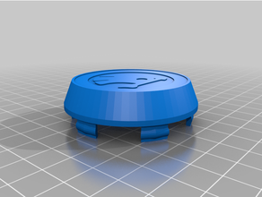 kn meteor ii wheel cap skoda 3d print model - Mito3D