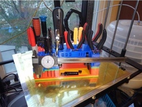 tool holder desk organizer tools 3d print model - Mito3D