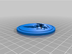 microsoft og xbox jewel replacement - spartan custom halo logo original mod 3d print model - Mito3D