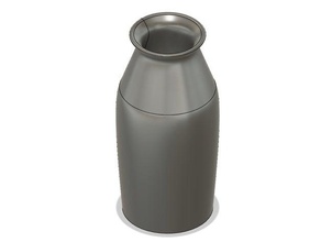 water jug vase 3d print model - Mito3D