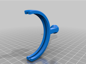 base fingers magnifier holder - helping arms 3d print model - Mito3D