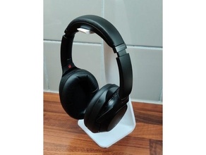 casque musique supporter écouteurs 3d print model - Mito3D