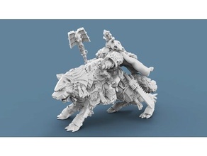 vichingo Morte sacerdote 40k astartes marino cavaliere spazio vichinghi warhammer lupo lupi 3d print model - Mito3D