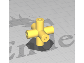 rubik's cubo mecanismo original impresión rompecabezas rubic rubik 3d print model - Mito3D