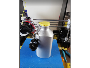 fuel bottle spout adapter camping outdoor 3d print model - Mito3D