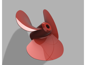 boat propeller 3d printing rc 3d print model - Mito3D