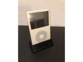 iPod Video 5th 55th gen Stand 3d print model - Mito3D