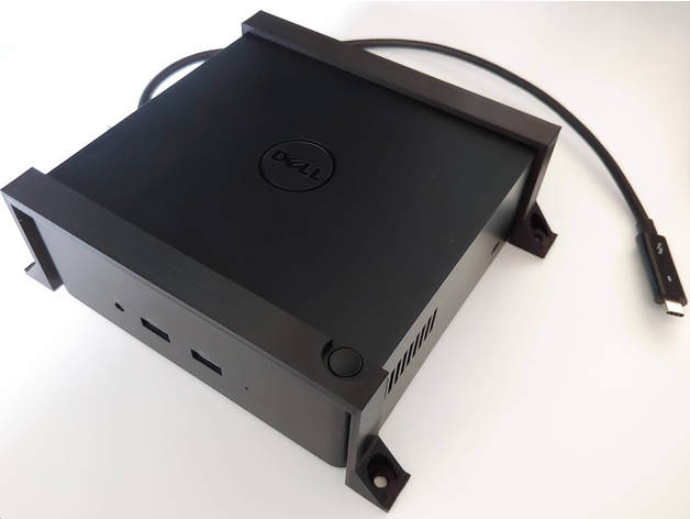 dell tb16 dock scrivania montare attracco stazione 3D print model - Mito3D