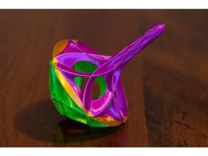 counter-swirl spinning classic easy fun retro spin swirl toy traditional 3d print model - Mito3D