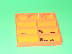 electronic bench organizer 3d print model - Mito3D