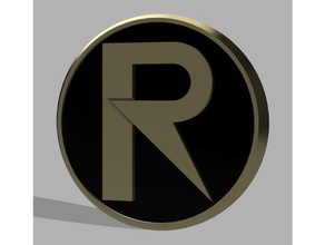 Robin Damián Wayne cofre símbolo cinturón hebilla 3d print model - Mito3D