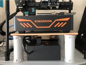 kingroon kp3s psu base kingroonkp3s accessory 3d print model - Mito3D