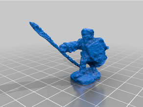 replica grenadier specialists 2006 6 miniature classic dnd dungeons dragons ranger 3d print model - Mito3D