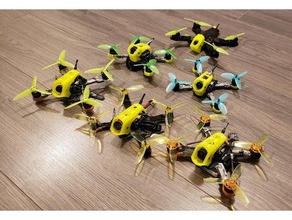 leader3 canopy fullspeedrc leader 3 quadcopter racing drone 3d print model - Mito3D