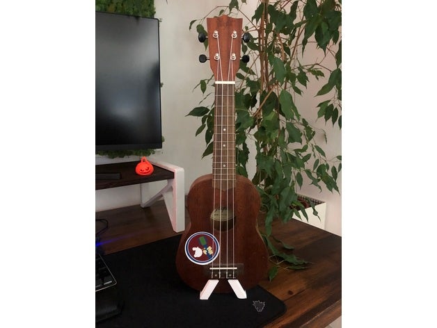 ukulele In piedi titolare supporto standfu fu 3D print model - Mito3D
