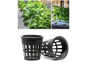 net tasse pot hydroponique jardinage 3d print model - Mito3D
