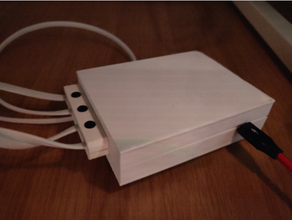 Nodemcu protoboard recinto caso bainha eletrônicos suporte hx711 3d print model - Mito3D