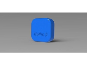 gopro 9 protettivo lente cap 3ddesign gopro9 3d print model - Mito3D