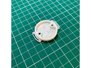 eufy kapalı kam 2k kaydırma eğme montaj tabak cam Fikstür mounting plate yedek 3d print model - Mito3D