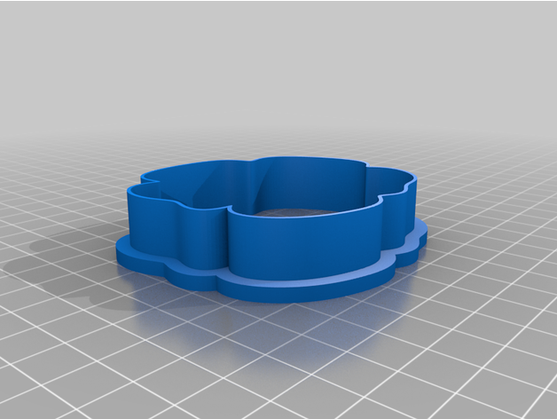 3 Stück Muschel Plätzchen Cutter einstellen Ausstechform Kekse 3D print model - Mito3D