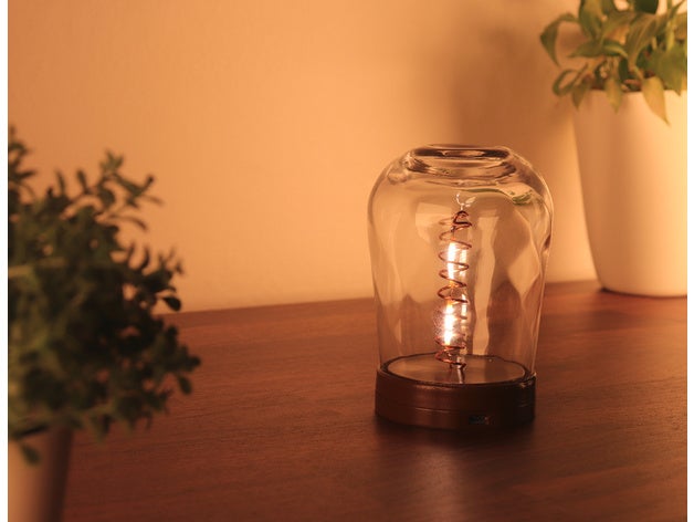 ikea konungslig lamp led light relax 3D print model - Mito3D