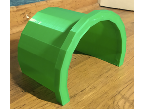 mklive accesorio túnel accesorios coche vehiculo circuito frio verde kart Vivo mario nintendo tubo pla juguete 3d print model - Mito3D