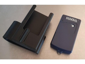 jarh - remote holder garage door kaba control 3d print model - Mito3D