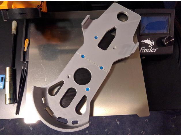 luftwaffe pedals saitek pro flight rudder smaller printers simulator logitech pedal 3D print model - Mito3D