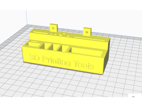 ender 5 Pro herramienta estante 3d print model - Mito3D