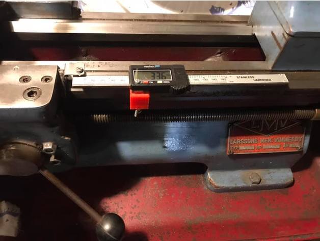 scale lathe bs55 lmv clone south bend 9-inch blomqvist bs600 3D print model - Mito3D