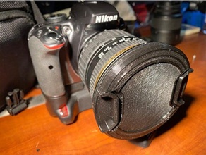 77mm lens şapka küresel 3d print model - Mito3D