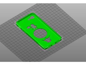 nasa espaço lua phone caso bainha flexível Iphone 7 capa celular 3d print model - Mito3D