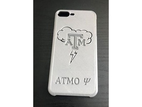 Texas am Universidad tormenta perseguidor teléfono caso funda iphone Samsung persiguiendo invitado 3d print model - Mito3D