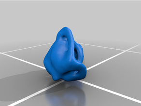 rana oído opérculo 3d print model - Mito3D