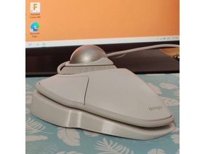 kensington orbit tilt base lip ergonomic mouse trackball 3d print model - Mito3D